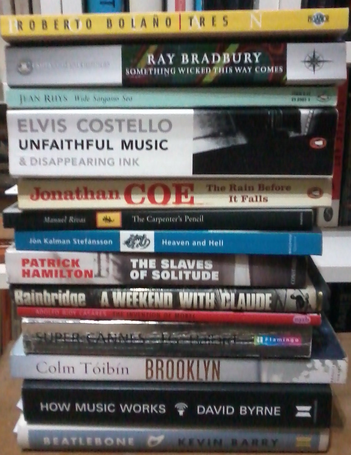 Books Read 2016 Part One Vapour Trails books-read-2016-part-one-vapour-trails