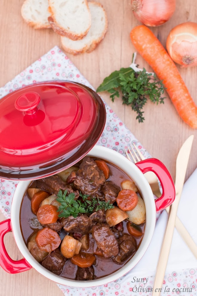 Boeuf Bourguignon Julia Child Olivas en la cocina