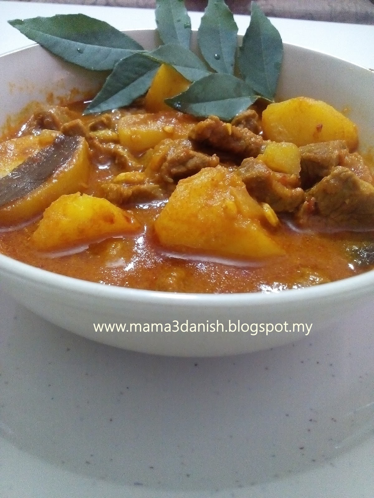 Resepi Kari Daging Pekat Terpikat Lin Liena Story