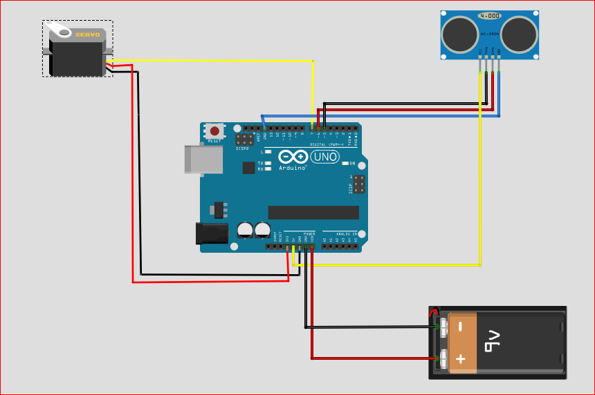 Edison Media: Smart Dustbin using arduino