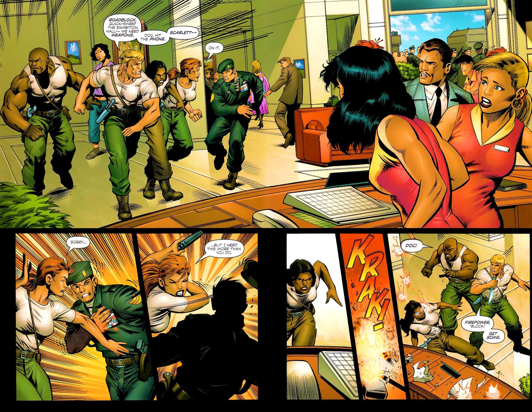Read online G.I. Joe Reloaded comic -  Issue #6 - 9