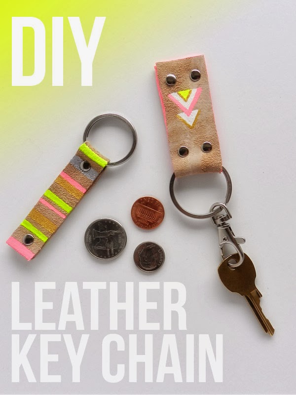DIY LEATHER KEY CHAIN SAS+ROSE