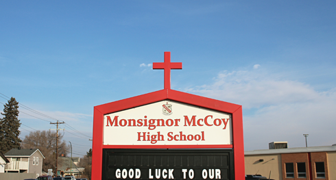 Monsignor McCoy High School Medicine Hat Alberta