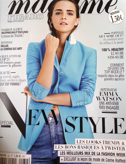 Actress, Model @ Emma Watson - Madame Figaro Magazine, October 2015 
