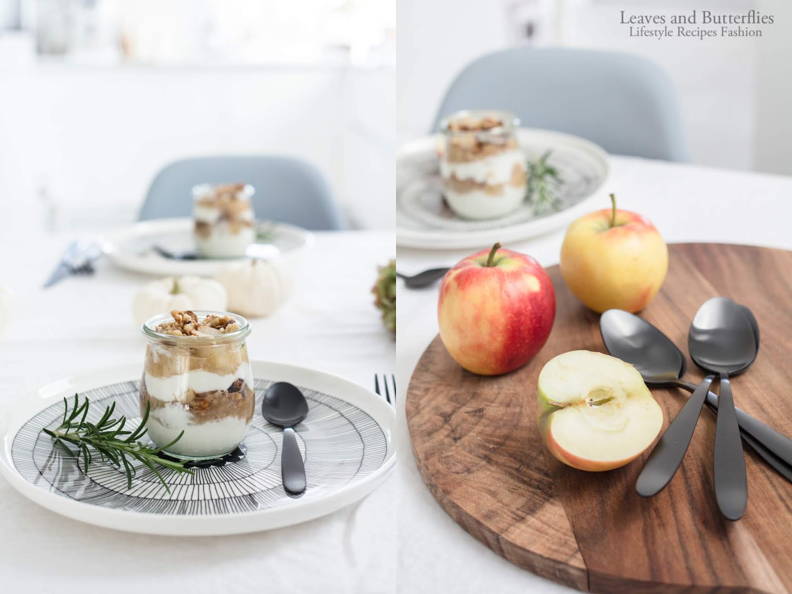 Ein herbstliches Apfeldessert