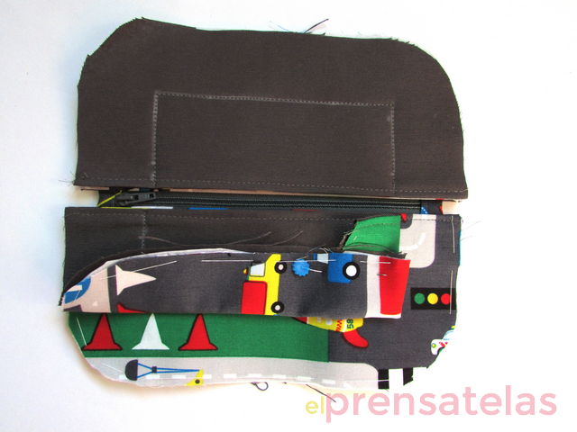 Patron cartera triple ElPrensatelas