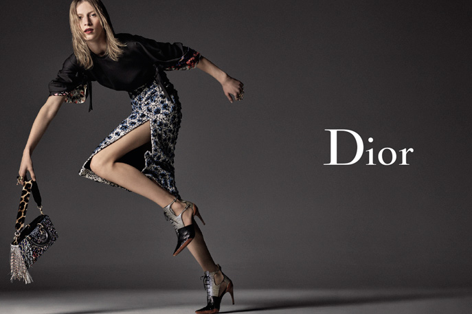 Julia Nobis for Dior Autumn/Winter 2016 Campaign