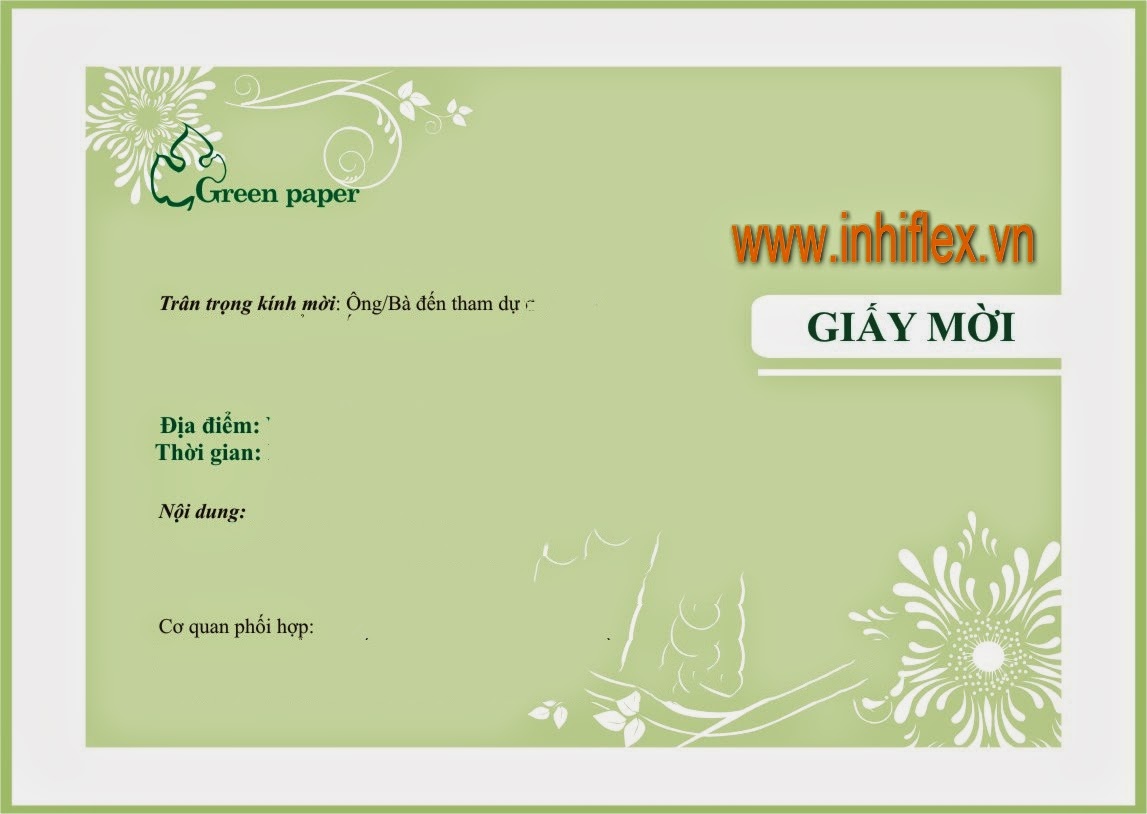 In giấy mời chất lượng cao 33