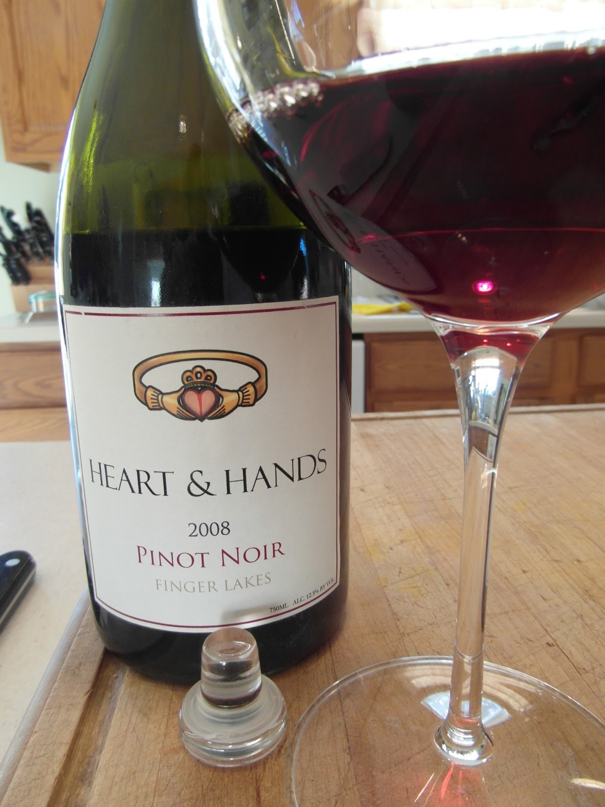Holding my Heart in my Hand with Pinot - Hudson Valley Wine Goddess 