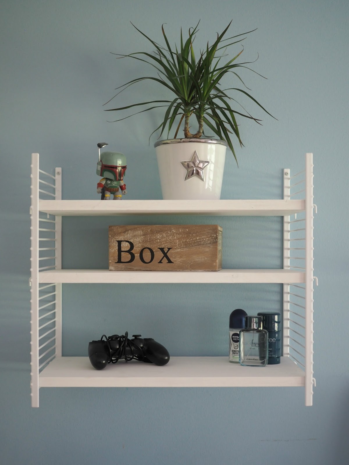 Mansikkatilan mailla: DIY String -tyyppinen hylly