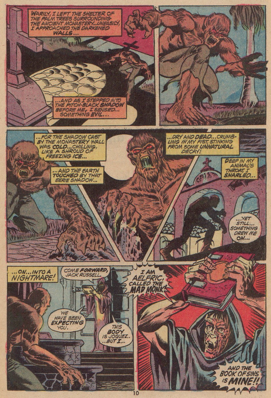 Read online Werewolf by Night (1972) comic -  Issue #3 - 9