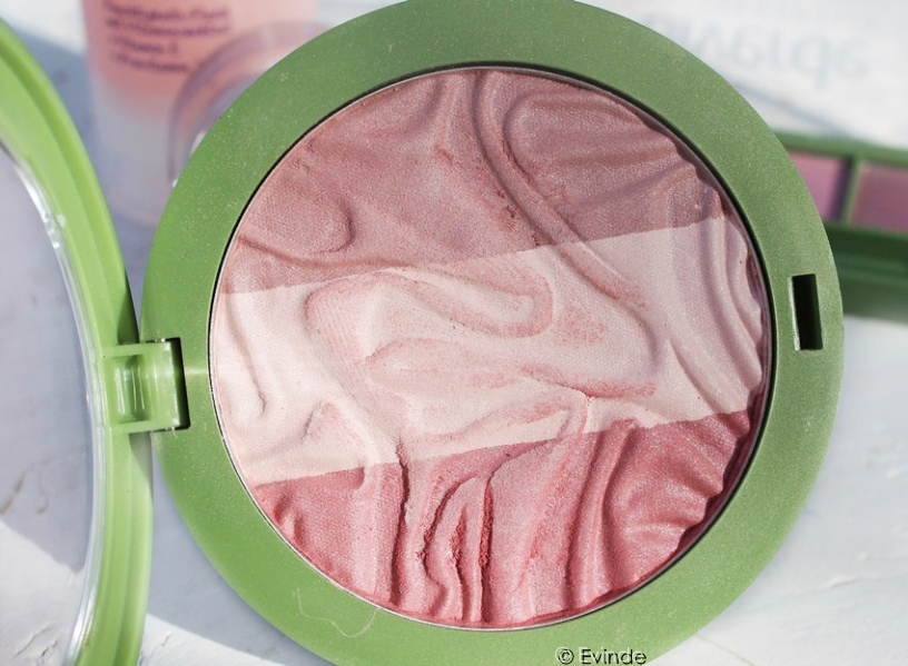 Alverde Shimmer Blush 10 Secret Rose Review + Swatches Evinde's Blog