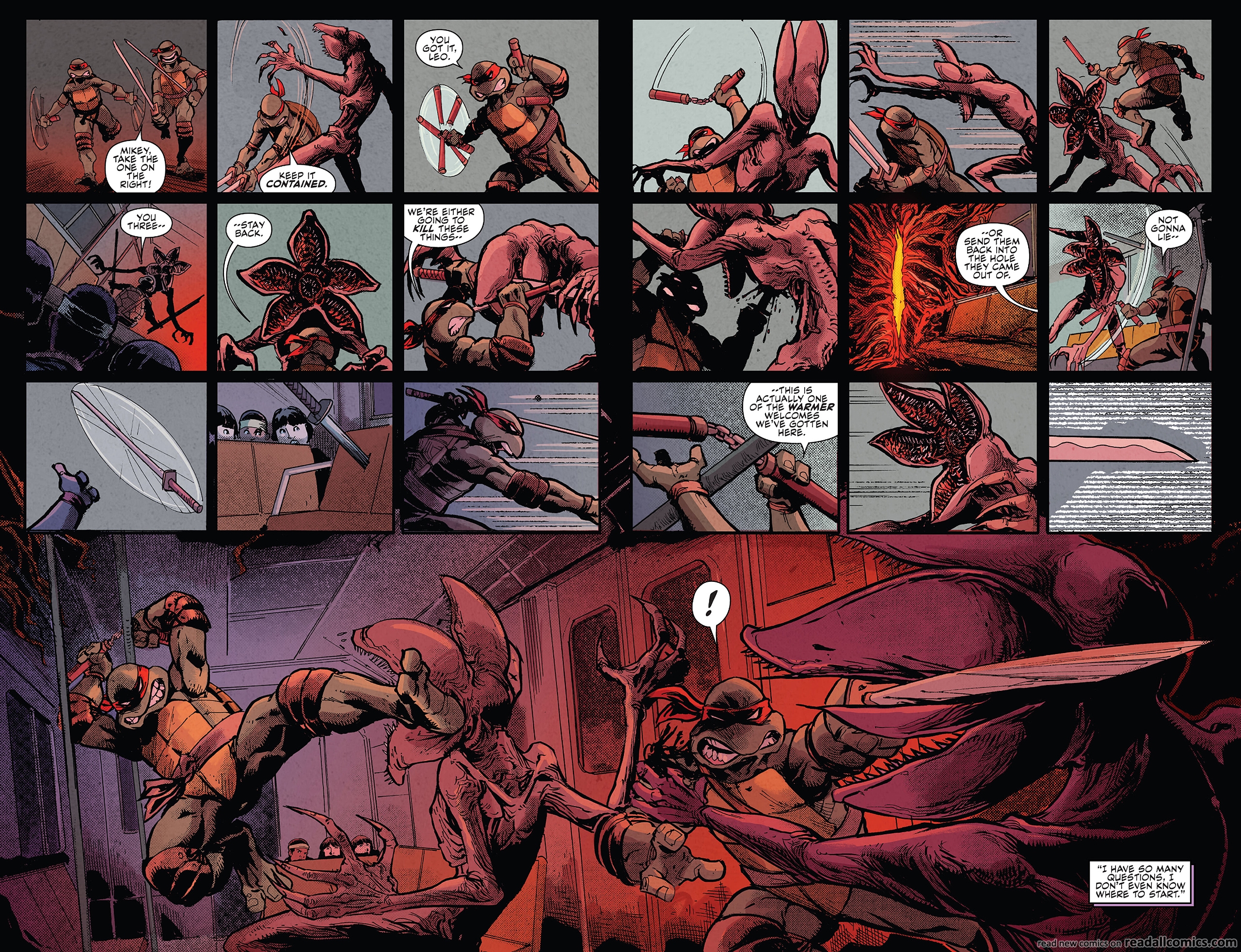 Teenage Mutant Ninja Turtles x Stranger Things chapter 2 page 14