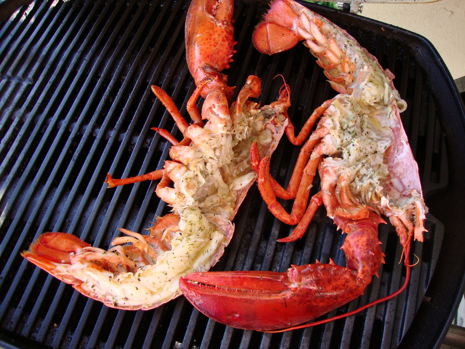 Tracy's Tuesday Dinners Grilled Lobster, Grilled Fruit Kebabs with