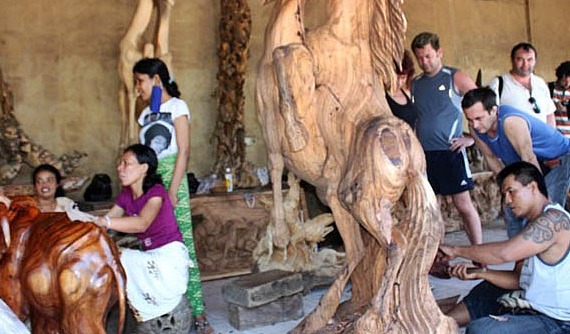All About Beautiful Bali Mas Woodcarving Village From Bali