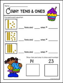 The Best of Teacher Entrepreneurs II: FREE MATH LESSON - “Counting Tens