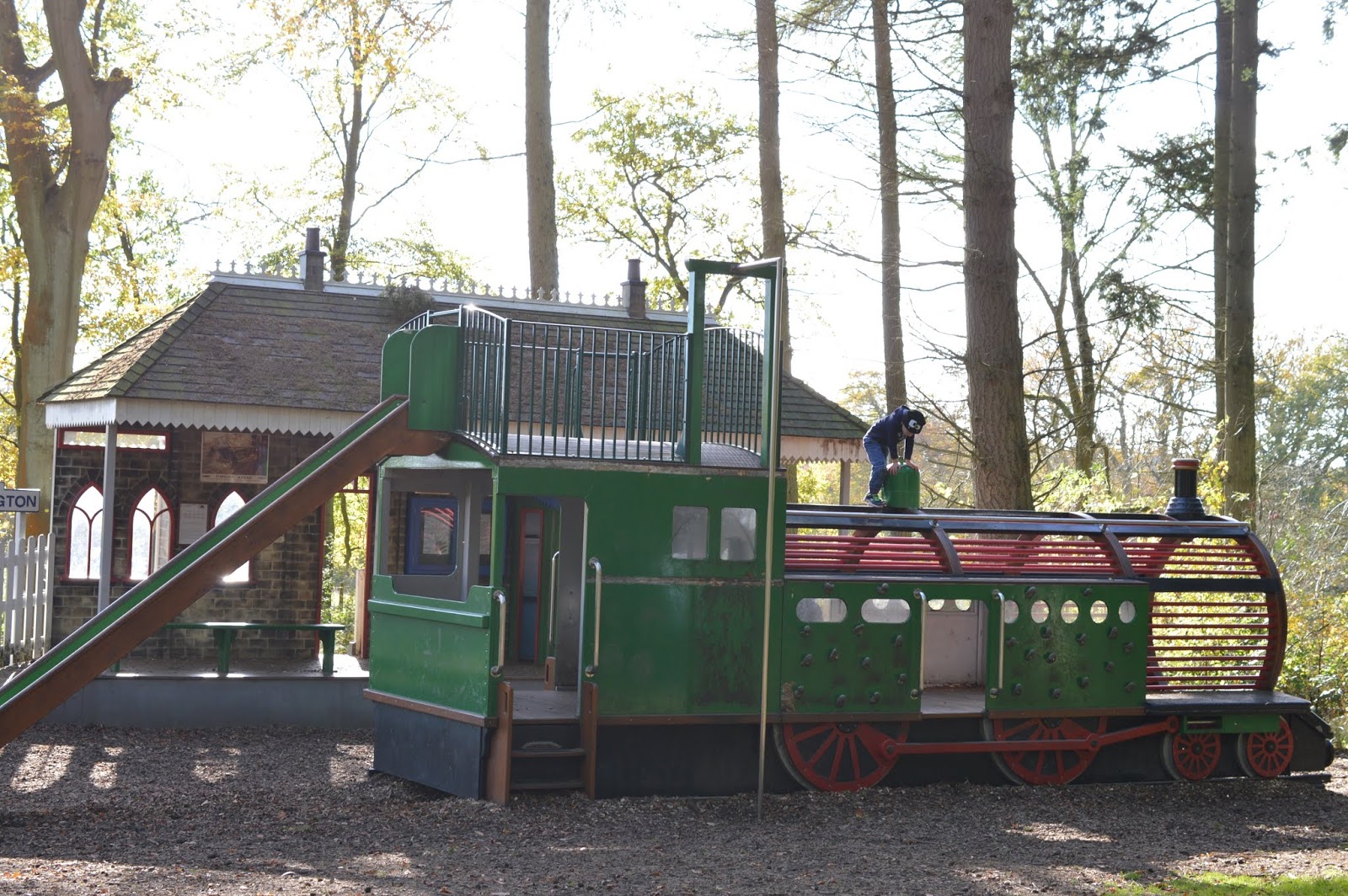 Visiting the Adventure Playground & Outdoor Play Areas at Wallington