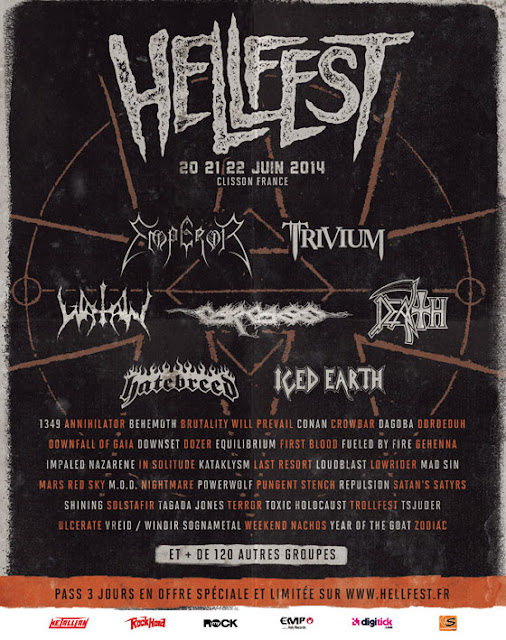 Hellfest 2014 @ Clisson 20,21 & 22/06/2014