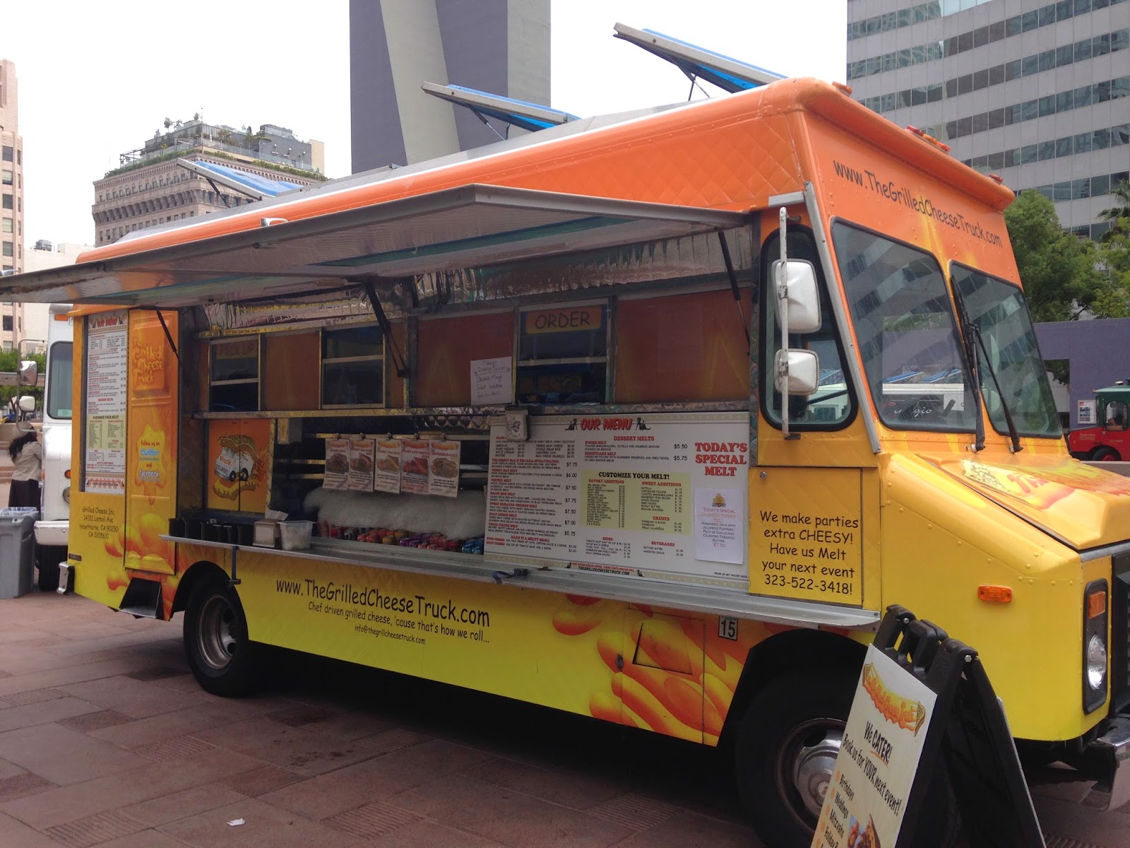 Grilled Cheese Truck at Pershing Square Downtown LA