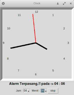 membuat jam analog versi 2 ~ Belajar Python