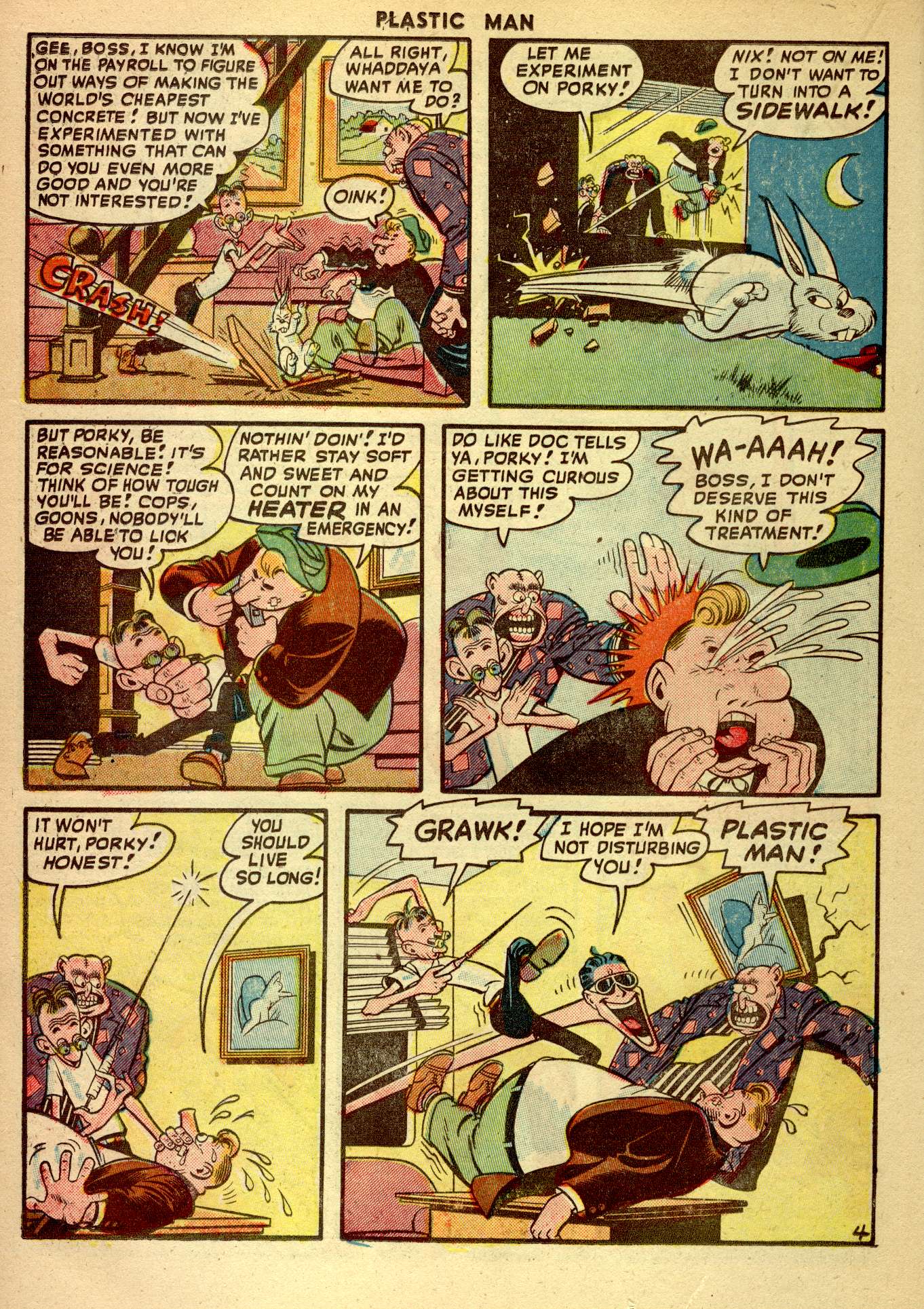 Read online Plastic Man (1943) comic -  Issue #14 - 18