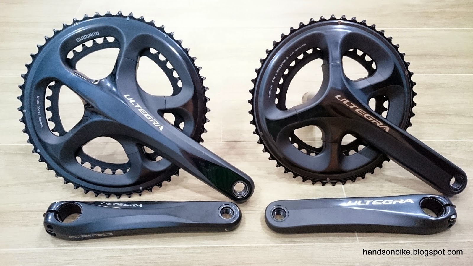 Hands On Bike: Difference between 6800 and Crankset