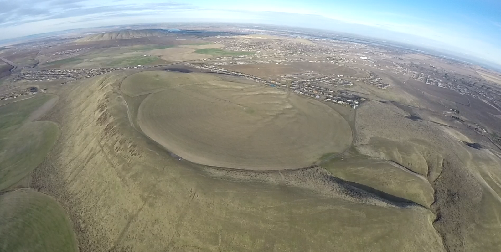 Rick Lai's Hang Gliding report 90 mins flight at Eagle Butte