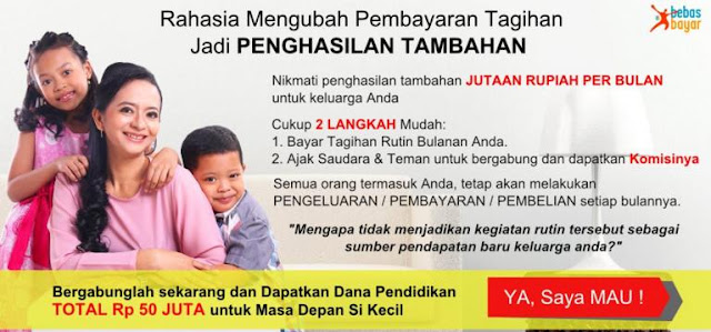bebas bayar Mengubah Pembayaran Tagihan jadi Penghasilan Tambahan