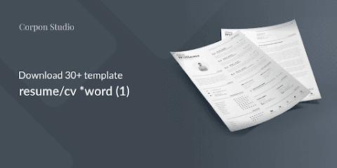 Download 30+ Template Resume / CV Terbaru Dalam Format Word