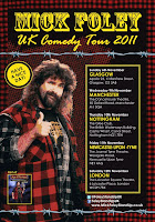 mick foley, stand up comedy, uk