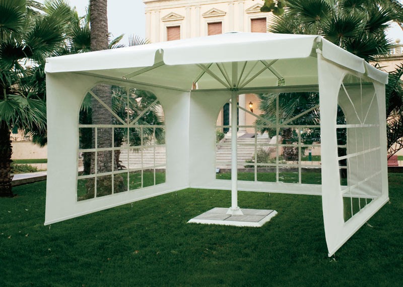 Toldos Campos PARASOL SERIE 9000MAX CON CERRAMIENTO Toldos Campos PARASOL SERIE 9000MAX CON CERRAMIENTO