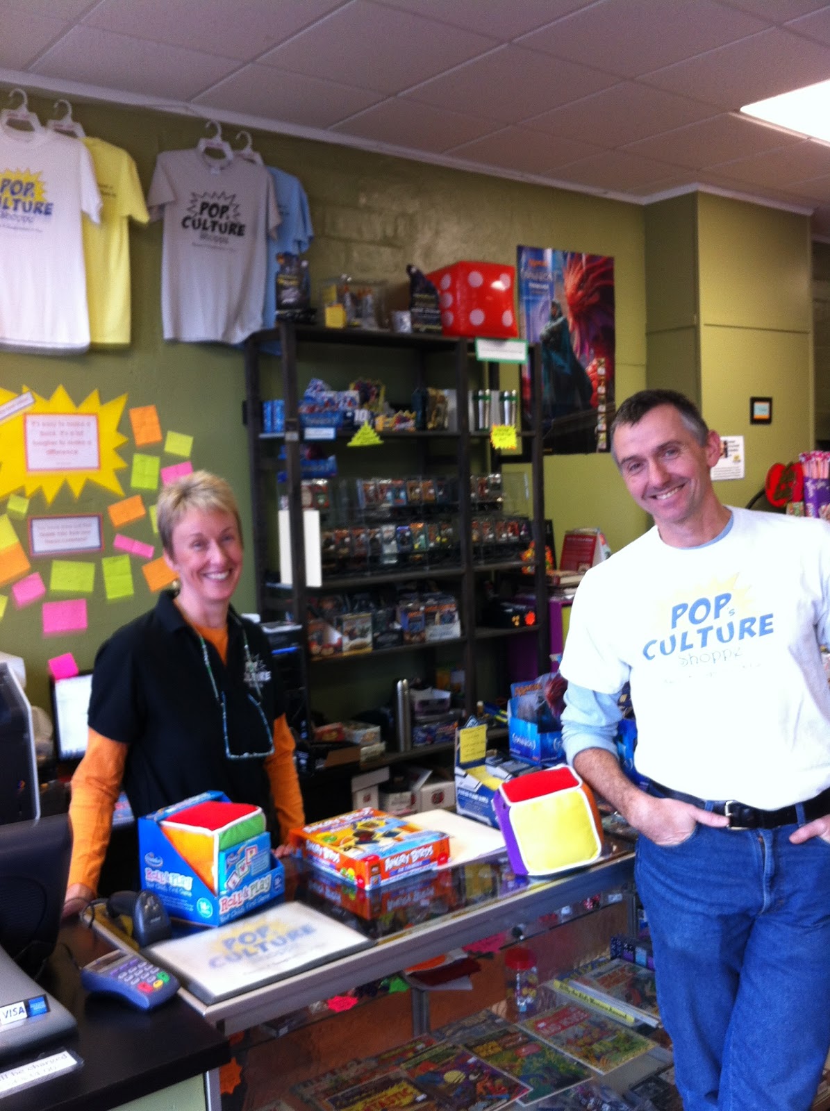 Gaming with the Gnomies Pop's Culture Shoppe, Wellsboro, Pennsylvania