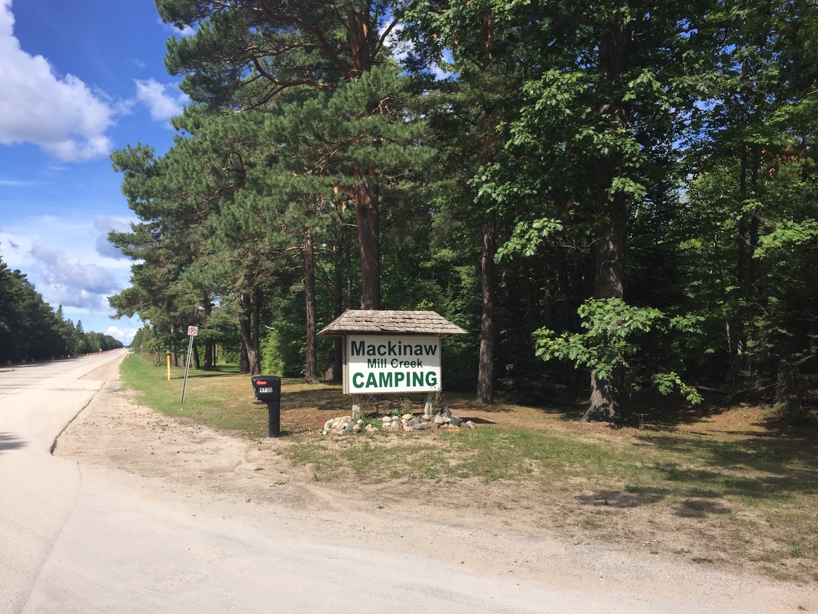 Cozy Rosie Mackinaw Mill Creek Camping Michigan