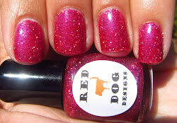 dog kick designs nails