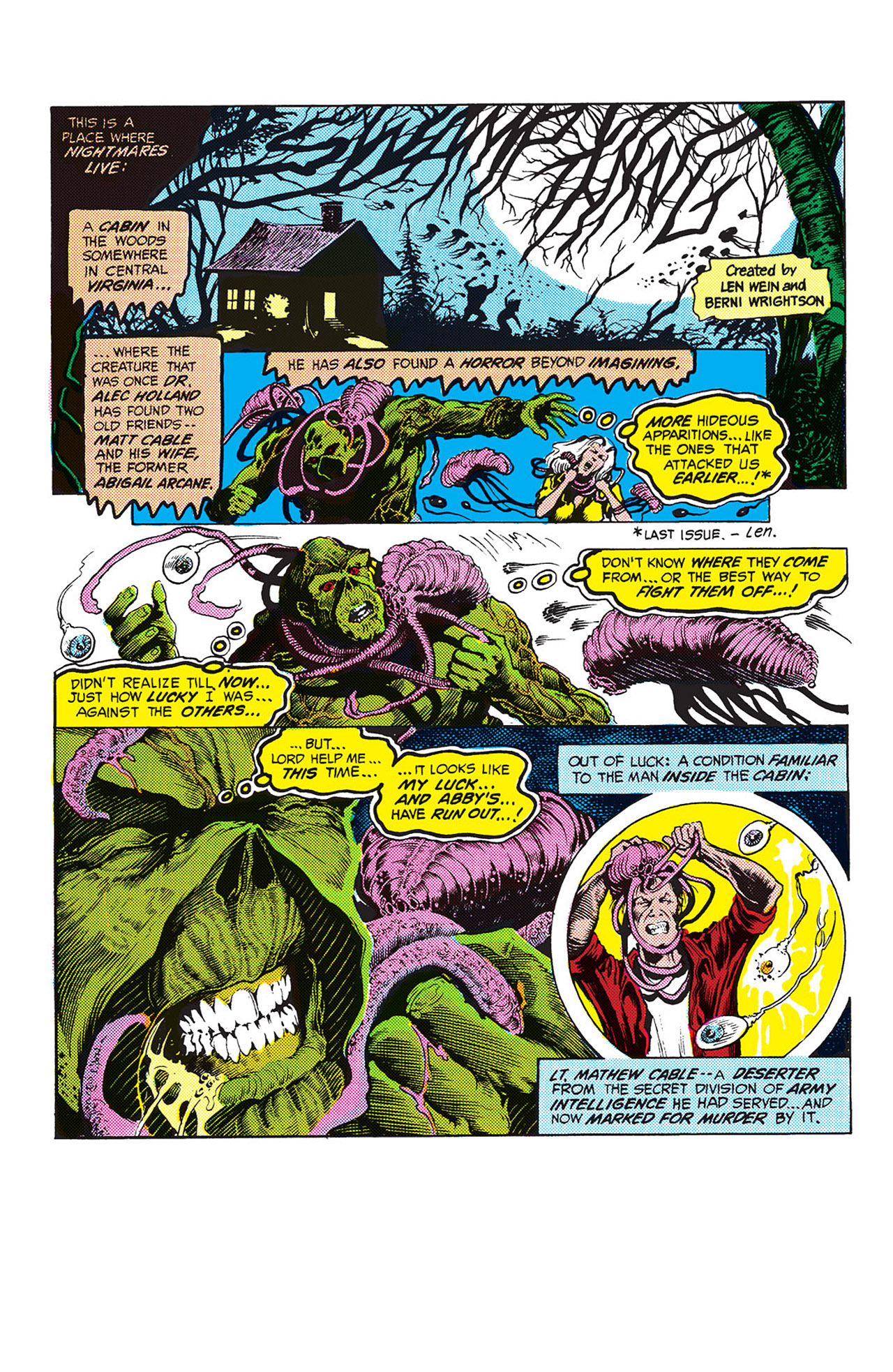 Read online Swamp Thing (1982) comic -  Issue #18 - 2