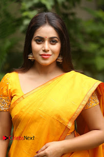 Actress Poorna Pictures in Saree at Avanthika Movie Opening  0013