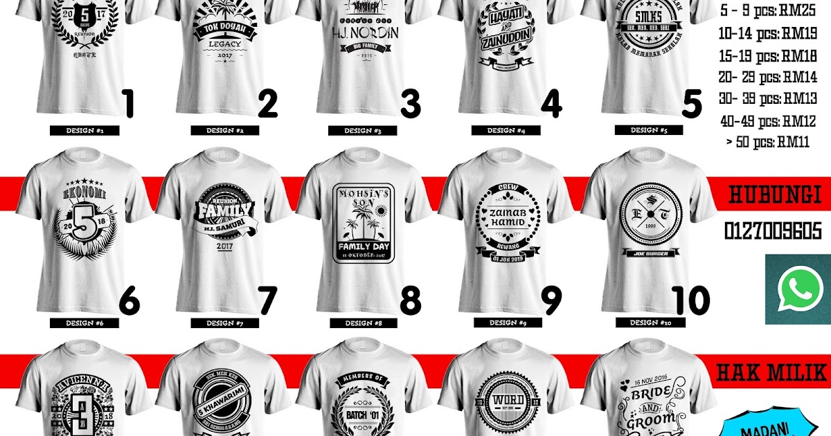 CETAK BAJU ONLINE: CETAK TSHIRT FAMILY DAY (NON JAM FAMILY)