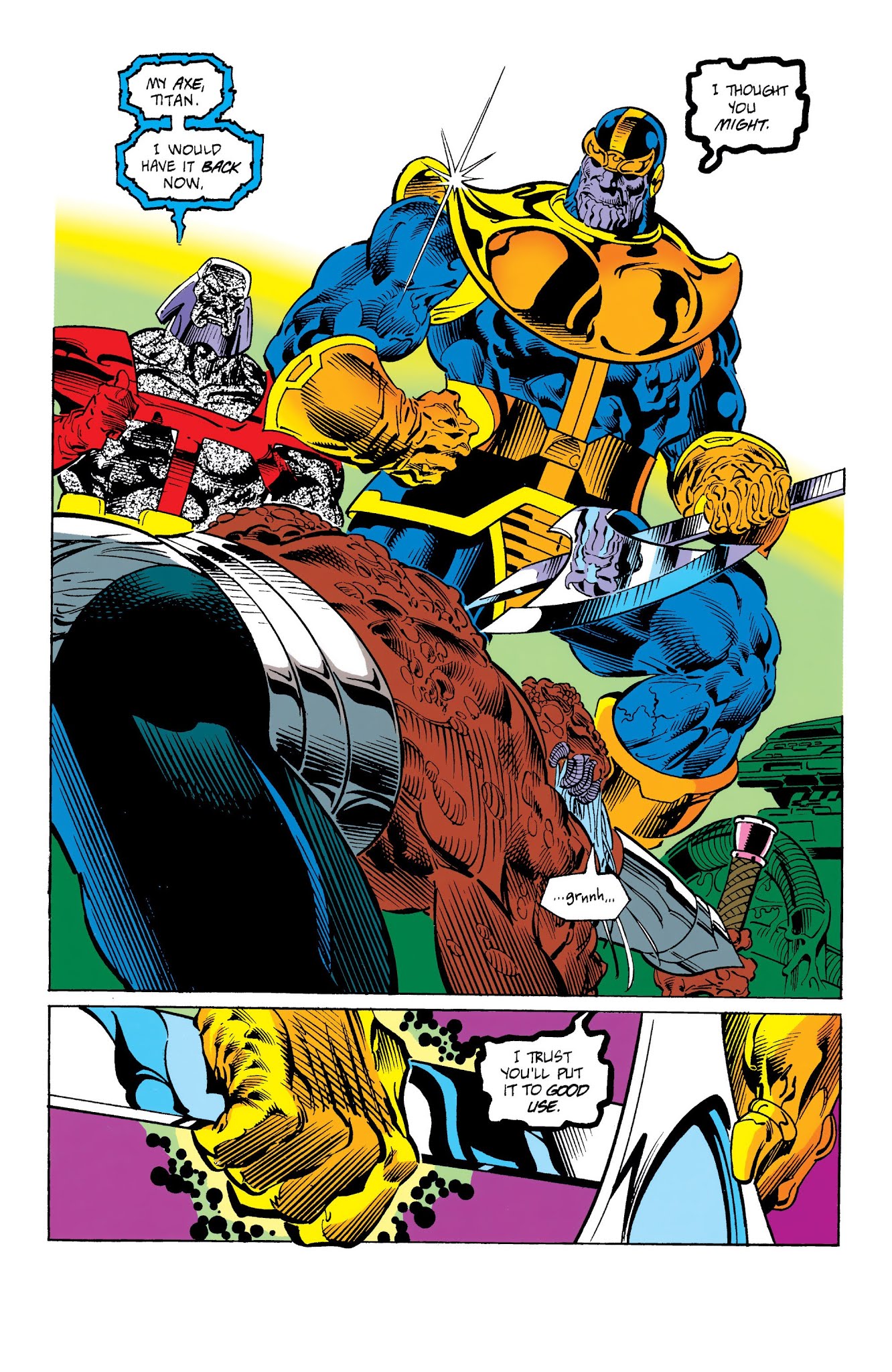 Read online Thanos: Cosmic Powers comic -  Issue # TPB (Part 3) - 37