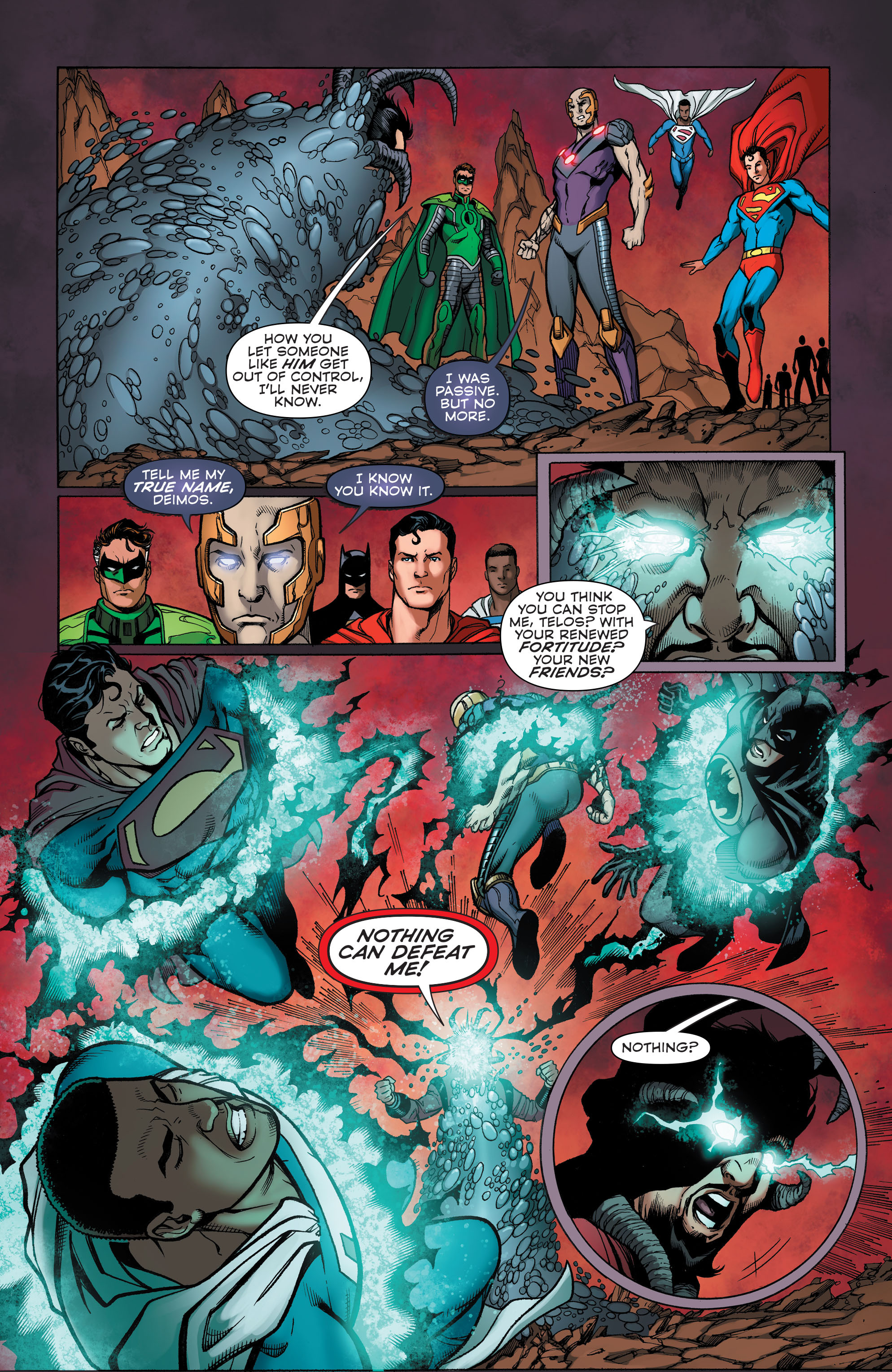 Read online Convergence comic -  Issue #7 - 16
