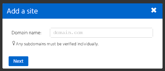 Dailymotion-site-verification-step-3