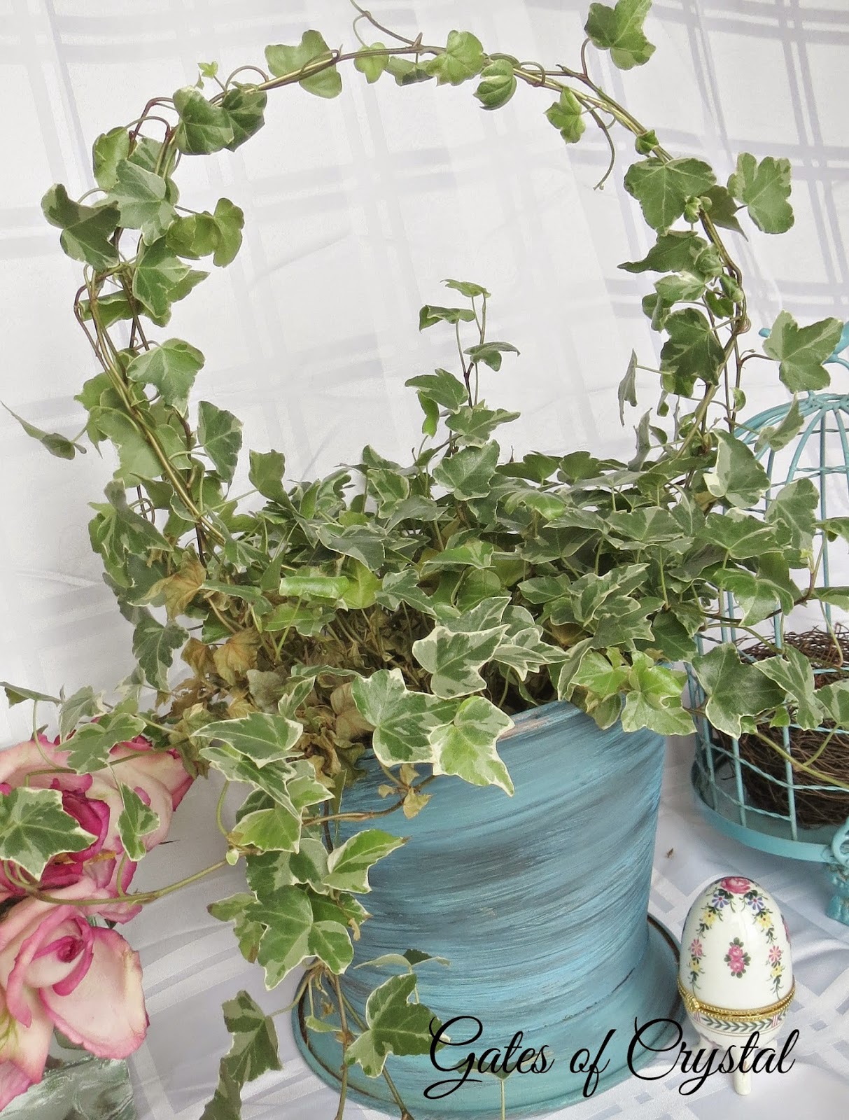 Gates of Crystal: How to Make a Spring Topiary in Ten Minutes