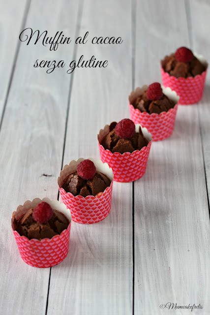 muffin al cacao senza glutine vegani