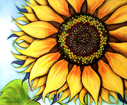 acrylic painting beginners sunflower easy paintings simple canvas paint flower copy sunflowers abstract excellent hobbylesson pintura sun watercolor drawing beginner
