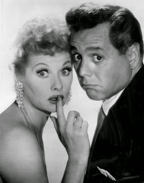 Lucille Ball and Desi Arnis