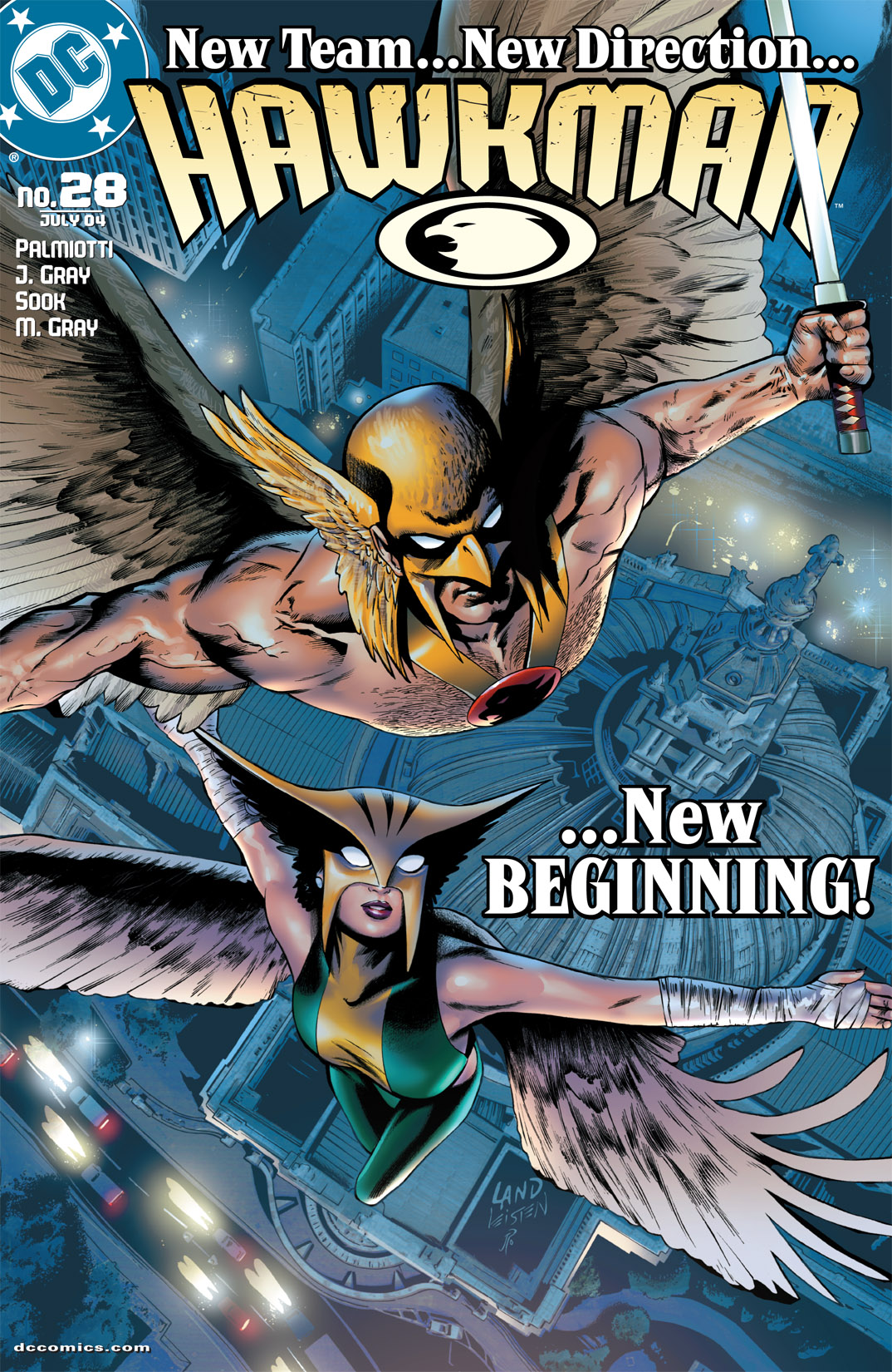 Read online Hawkman (2002) comic -  Issue #28 - 1