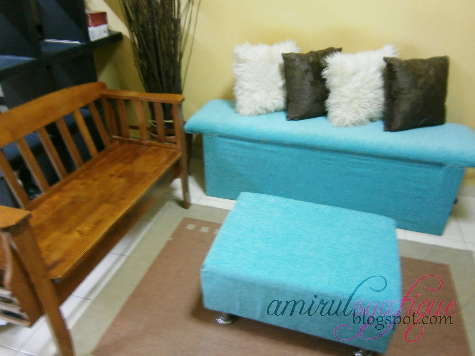 Aku Amirul Syafique Jom Buat Sendiri Sofa Taraaaa Dah Siap Sofa Baru Hehehehe