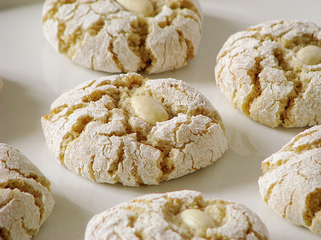Amaretti Recette bio d'amaretti moelleux fait maison