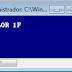 El comando color en DOS 