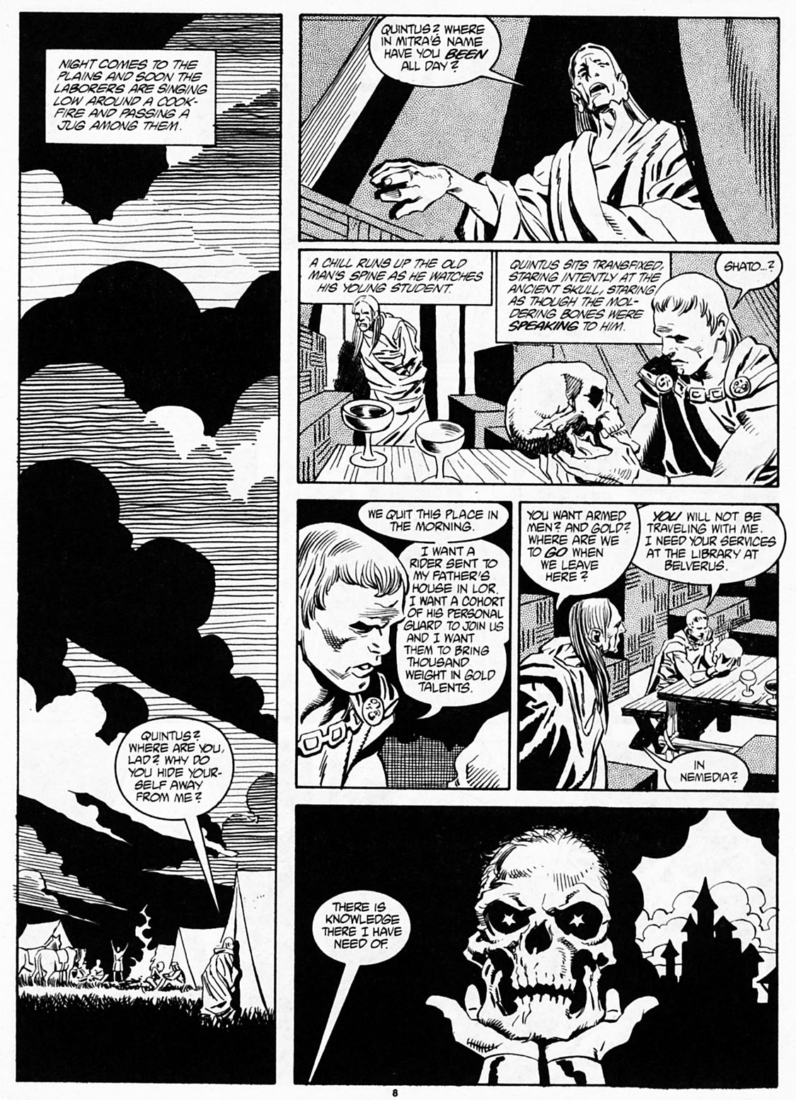 The Savage Sword Of Conan issue 186 - Page 10