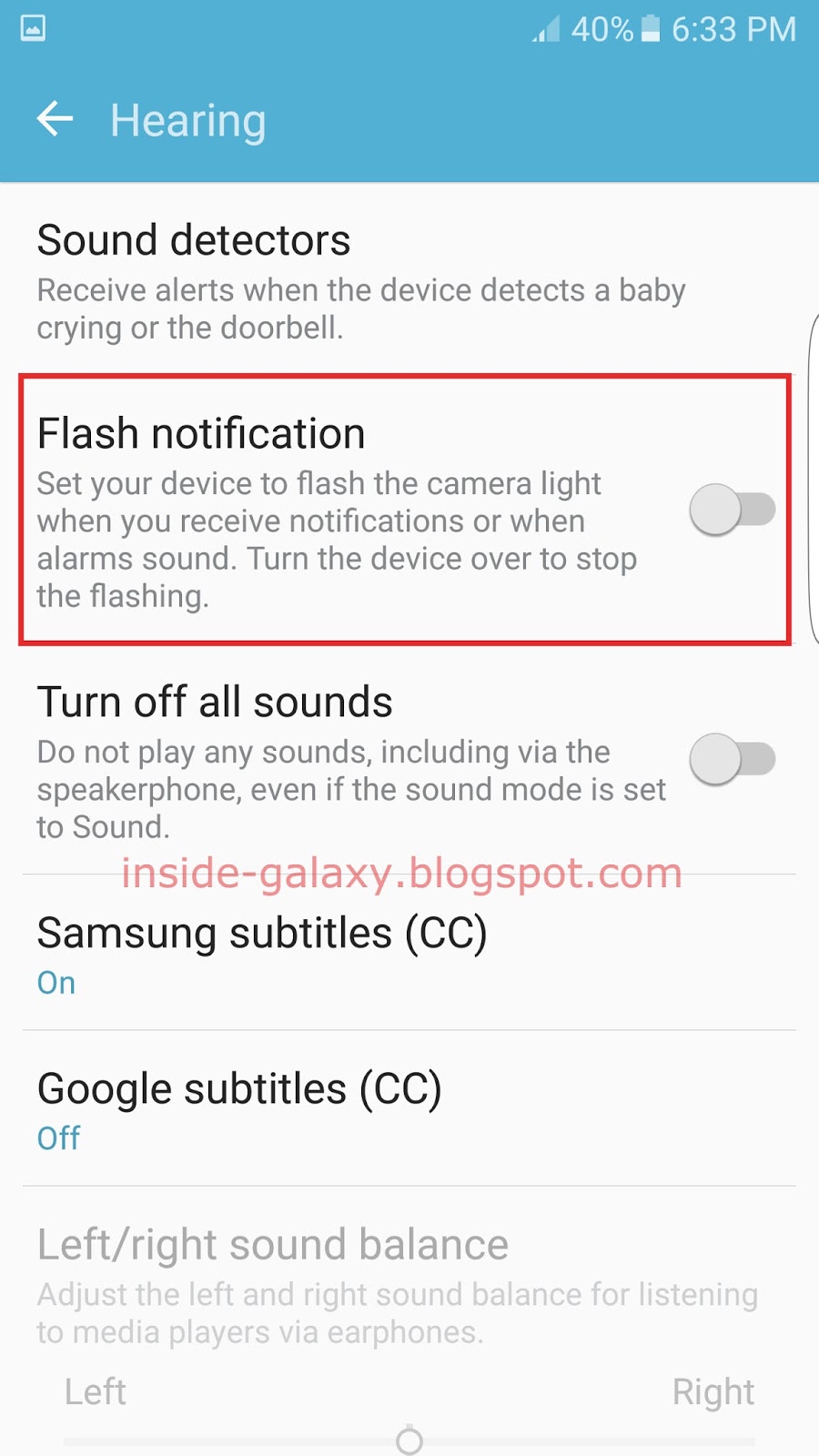 Inside Galaxy Samsung Galaxy S7 Edge How to Enable and Use Flash